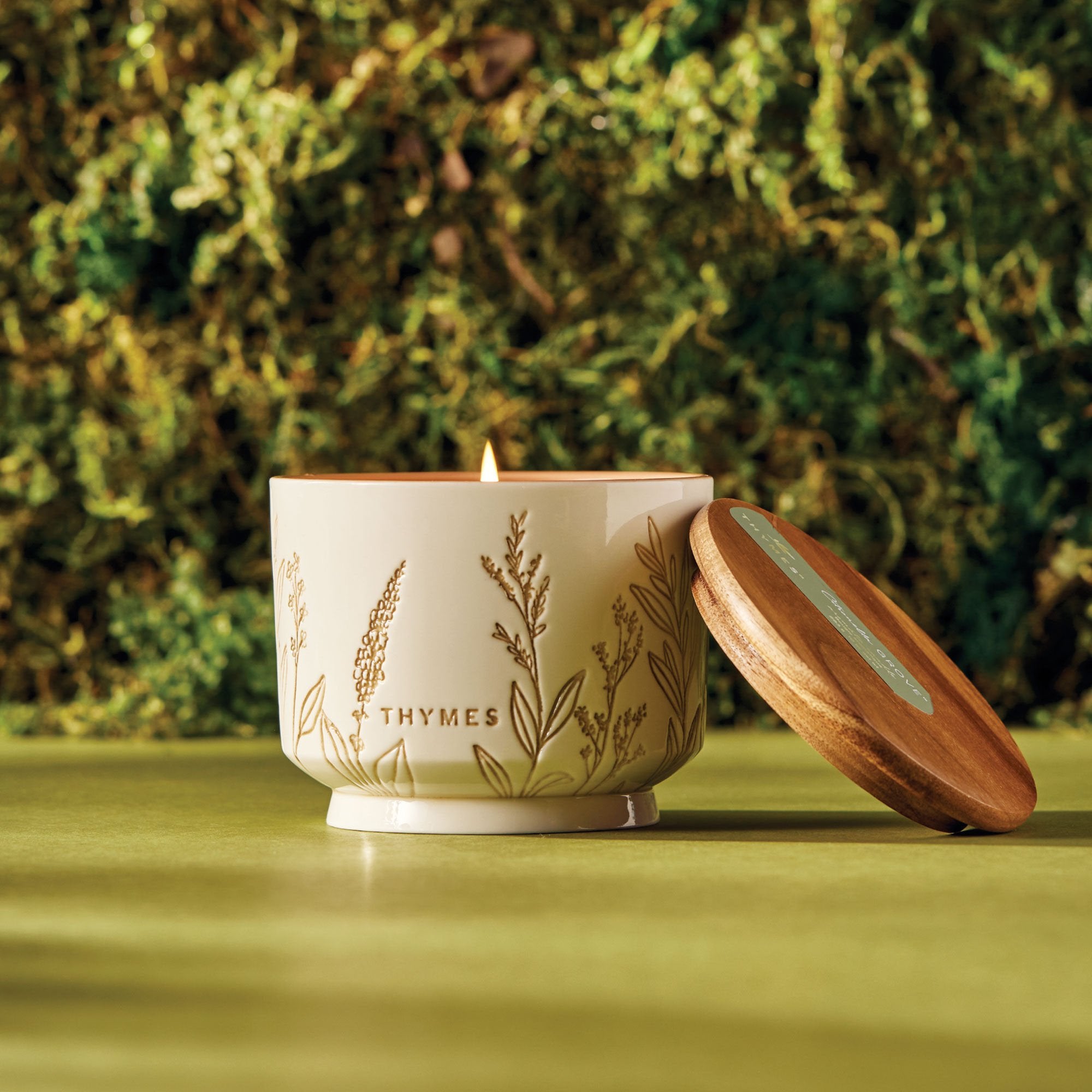 Alternative view of Outdoor Oasis Citronella Grove Medium Candle
